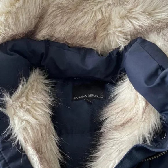 Banana Republic Womens Winter Navy Jacket - Picture 2 of 4